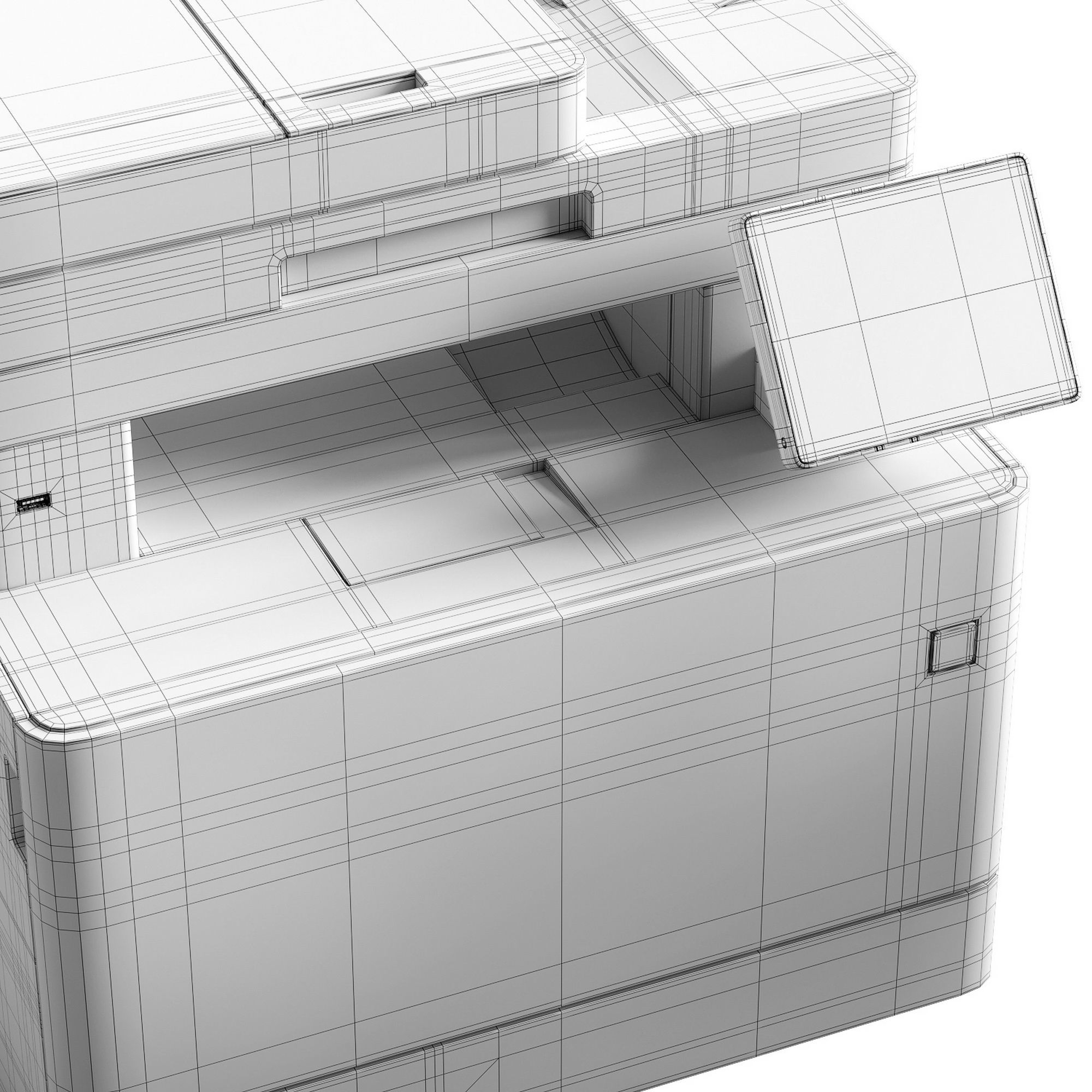 Canon i-SENSYS MF742Cdw 3D model_6