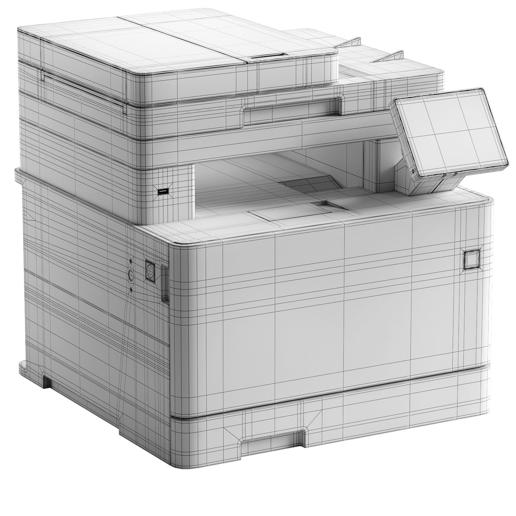Canon i-SENSYS MF742Cdw 3D model_4
