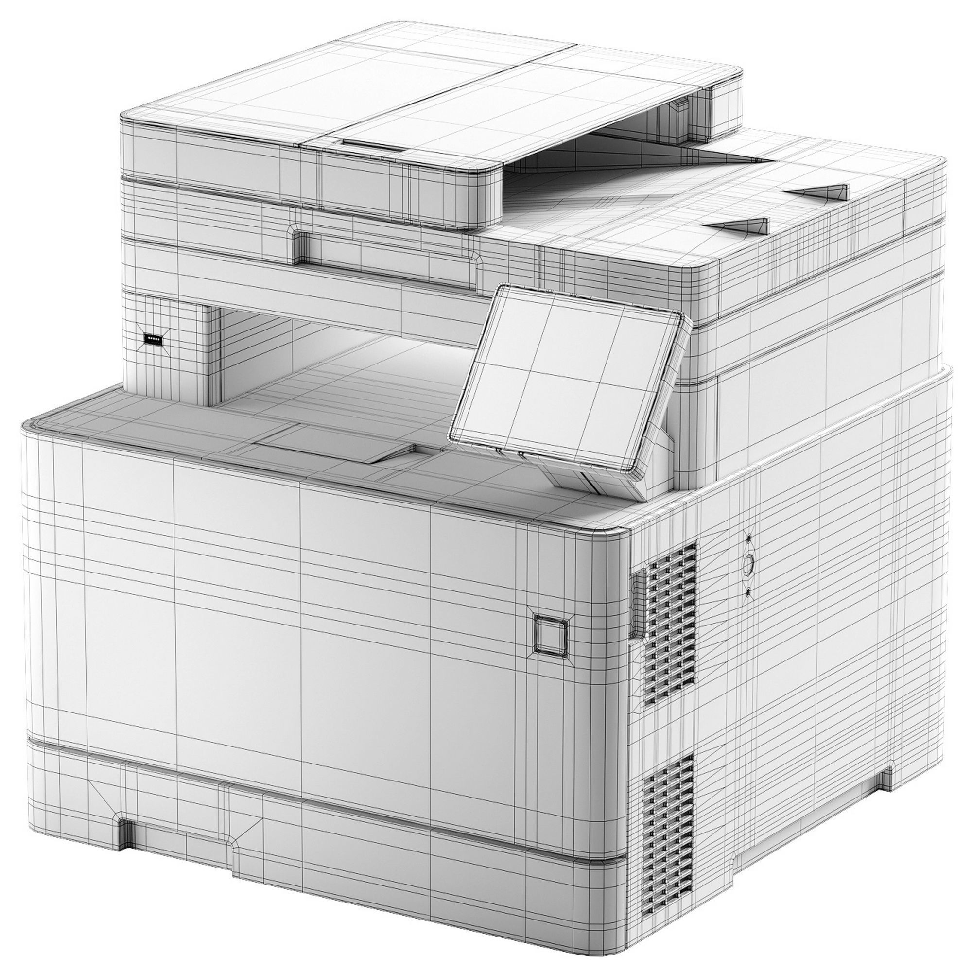 Canon i-SENSYS MF742Cdw 3D model_5