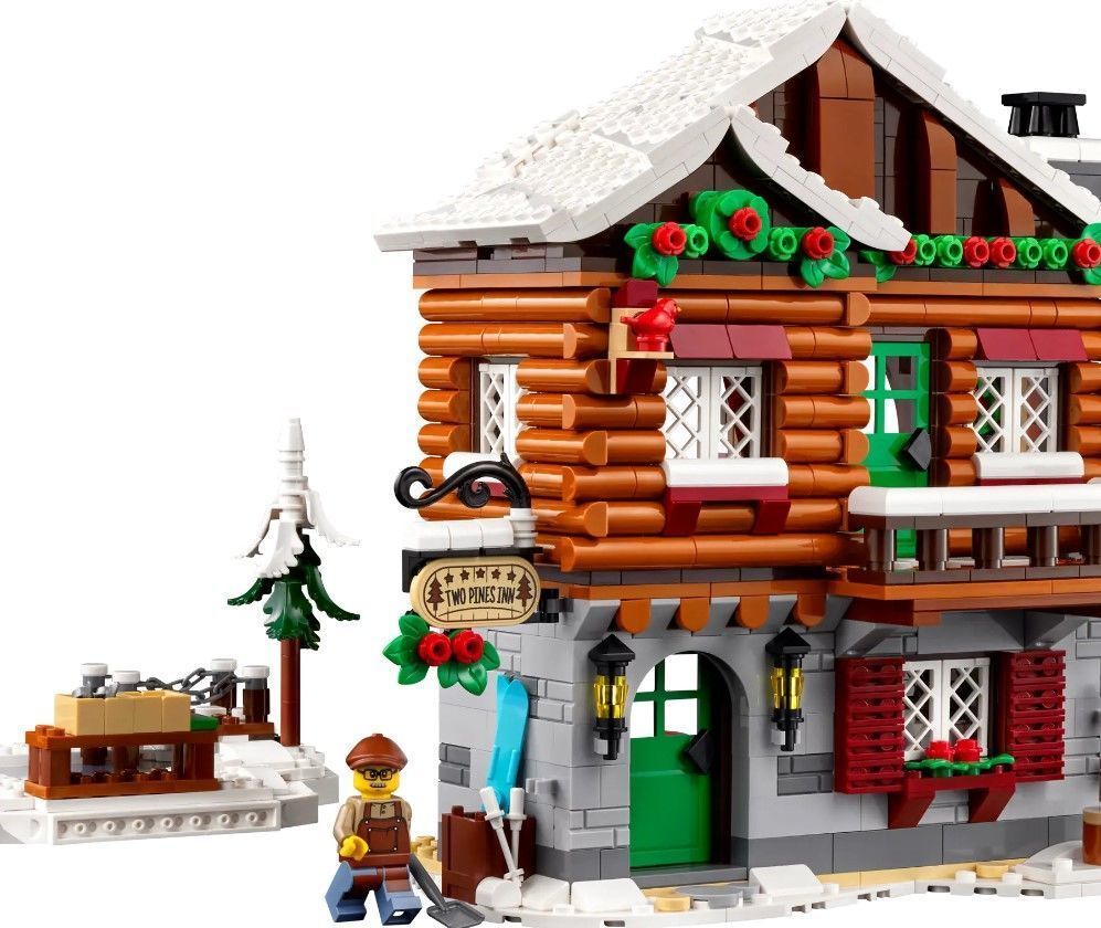 PixelBricks3D - Lego Alpine Lodge  3D print model_1