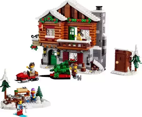 PixelBricks3D - Lego Alpine Lodge  3D print model