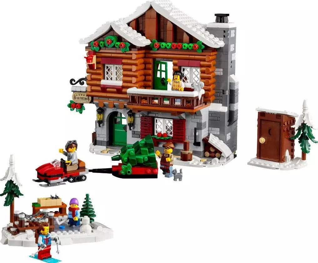 PixelBricks3D - Lego Alpine Lodge  3D print model_0