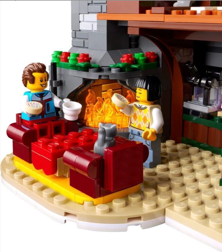 PixelBricks3D - Lego Alpine Lodge  3D print model_4