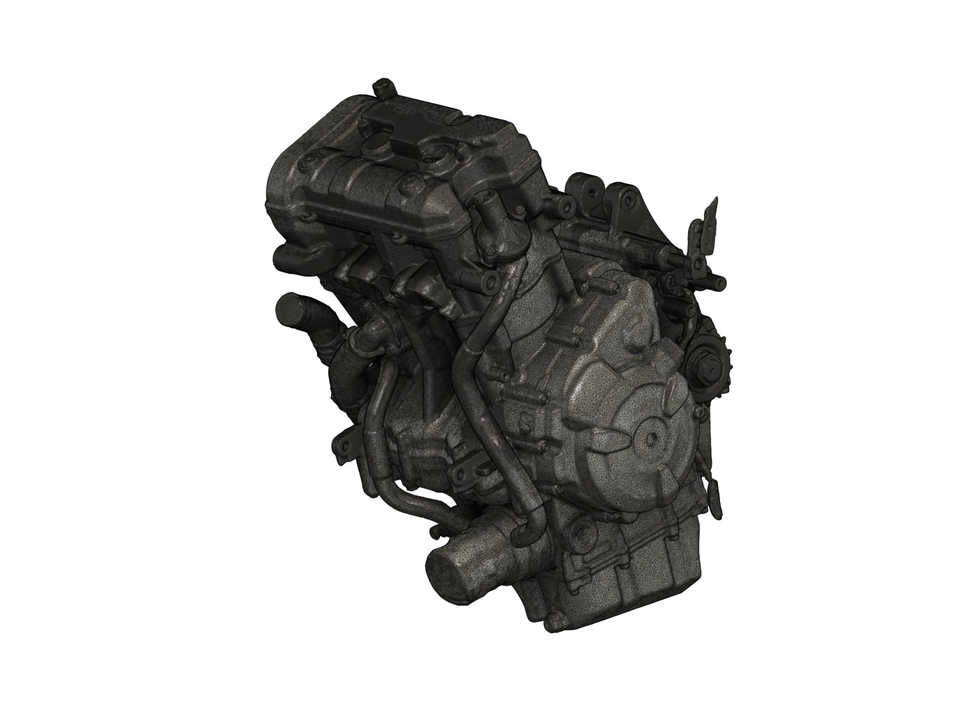 Yamaha CP-02 3D model_2