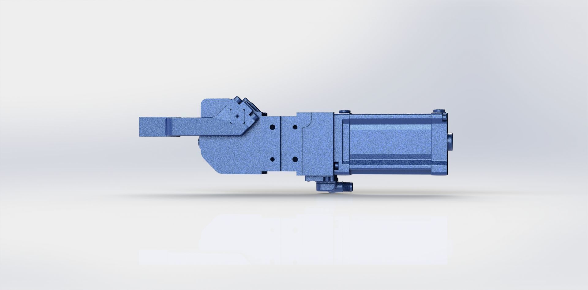 Grampo Pneumatico UCBP 40 Pneumatic Clamp 3D model_21