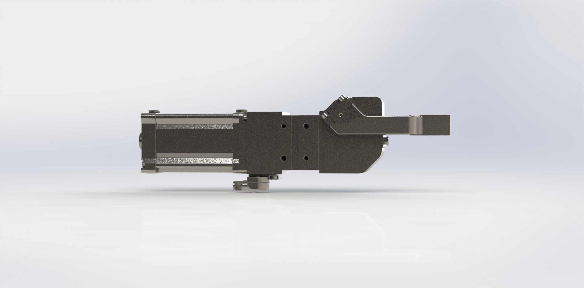 Grampo Pneumatico UCBP 40 Pneumatic Clamp 3D model_11