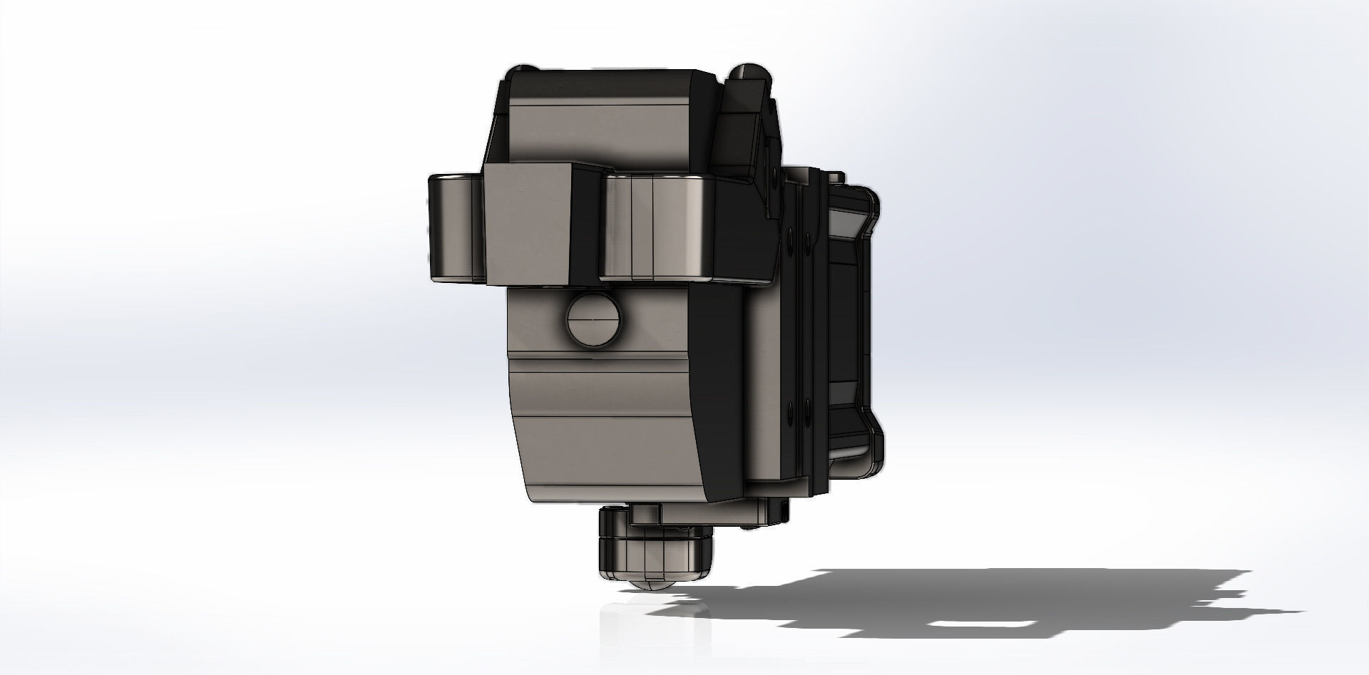 Grampo Pneumatico UCBP 40 Pneumatic Clamp 3D model_12