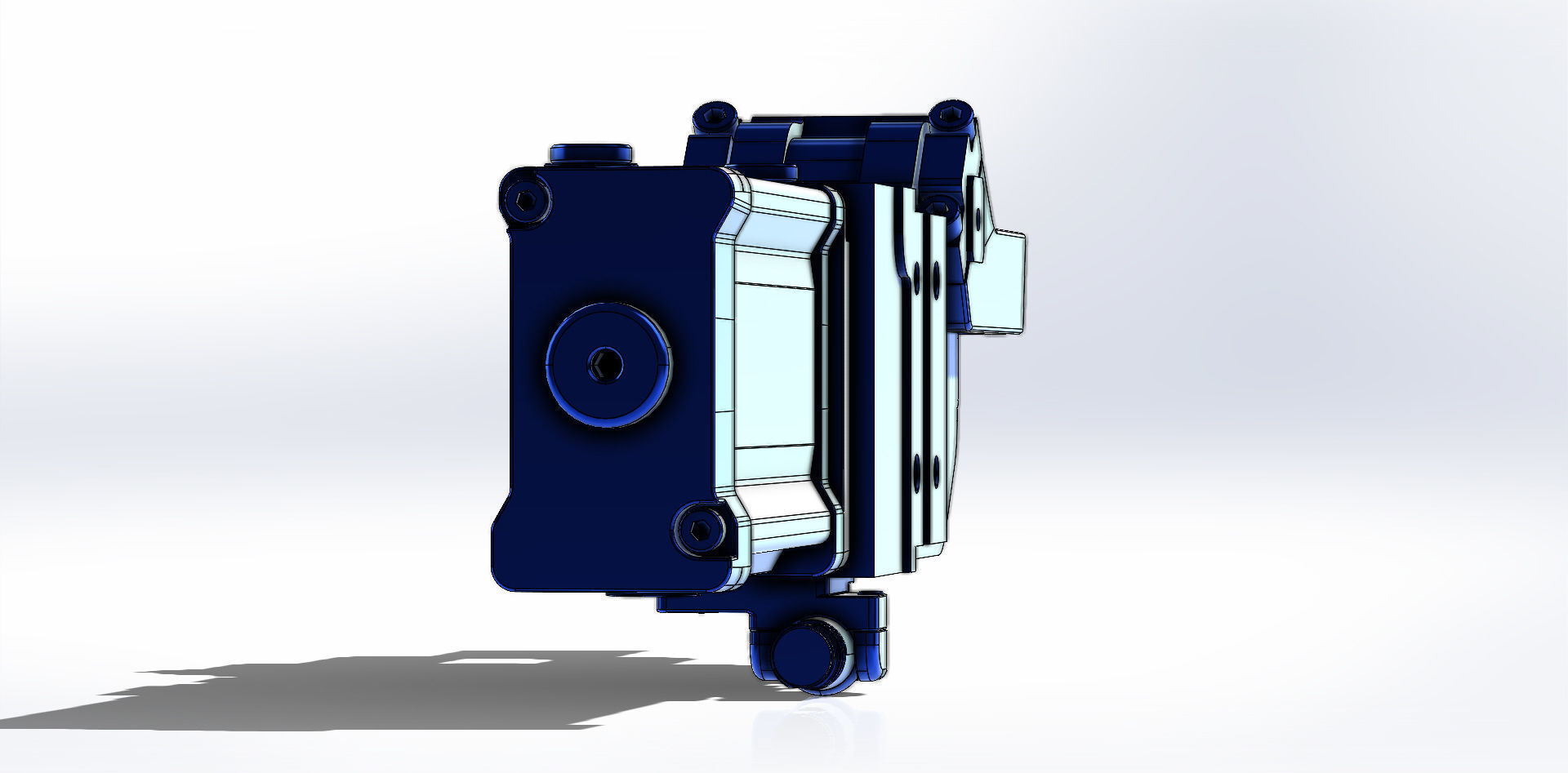 Grampo Pneumatico UCBP 40 Pneumatic Clamp 3D model_22