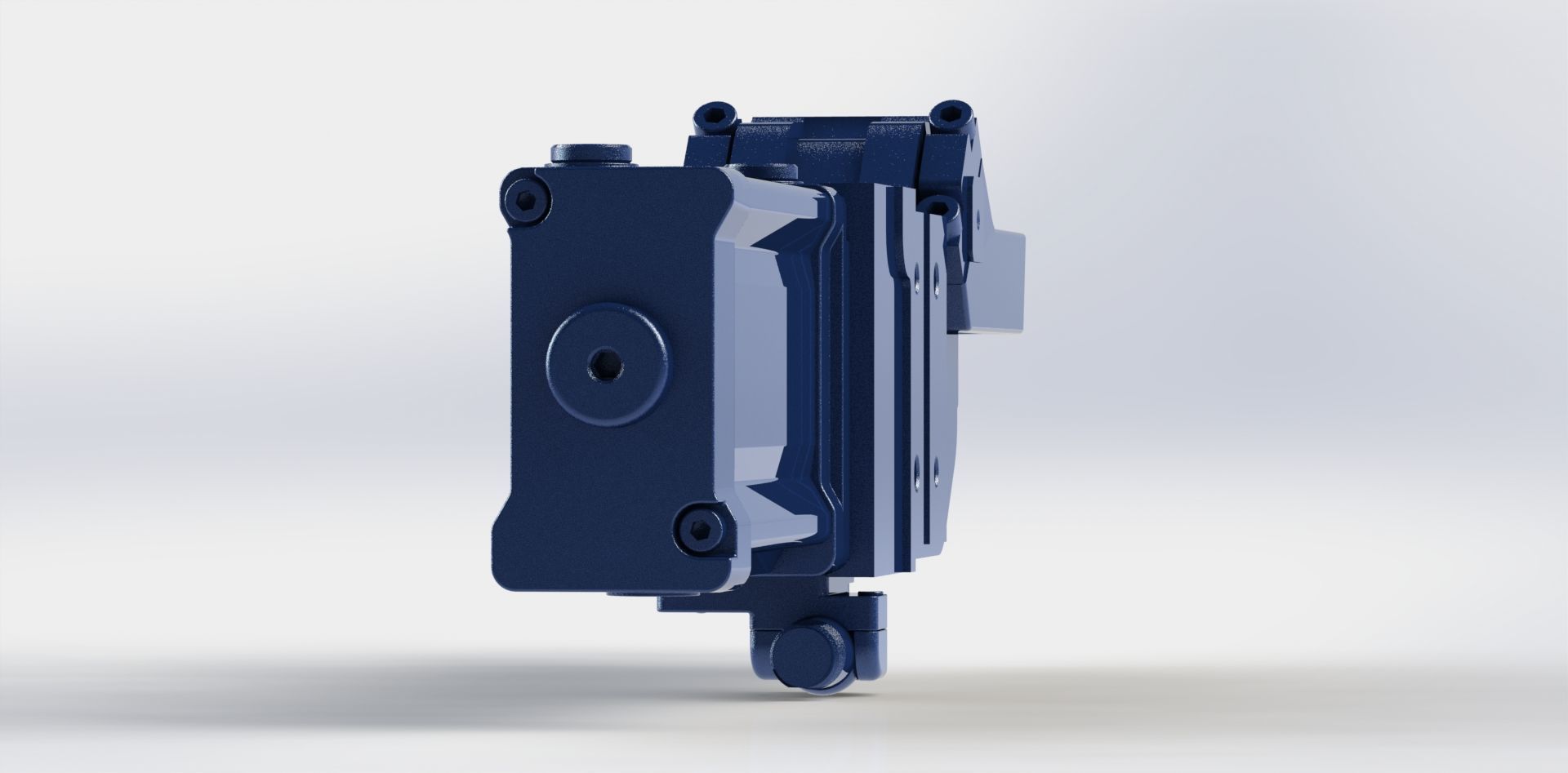 Grampo Pneumatico UCBP 40 Pneumatic Clamp 3D model_23