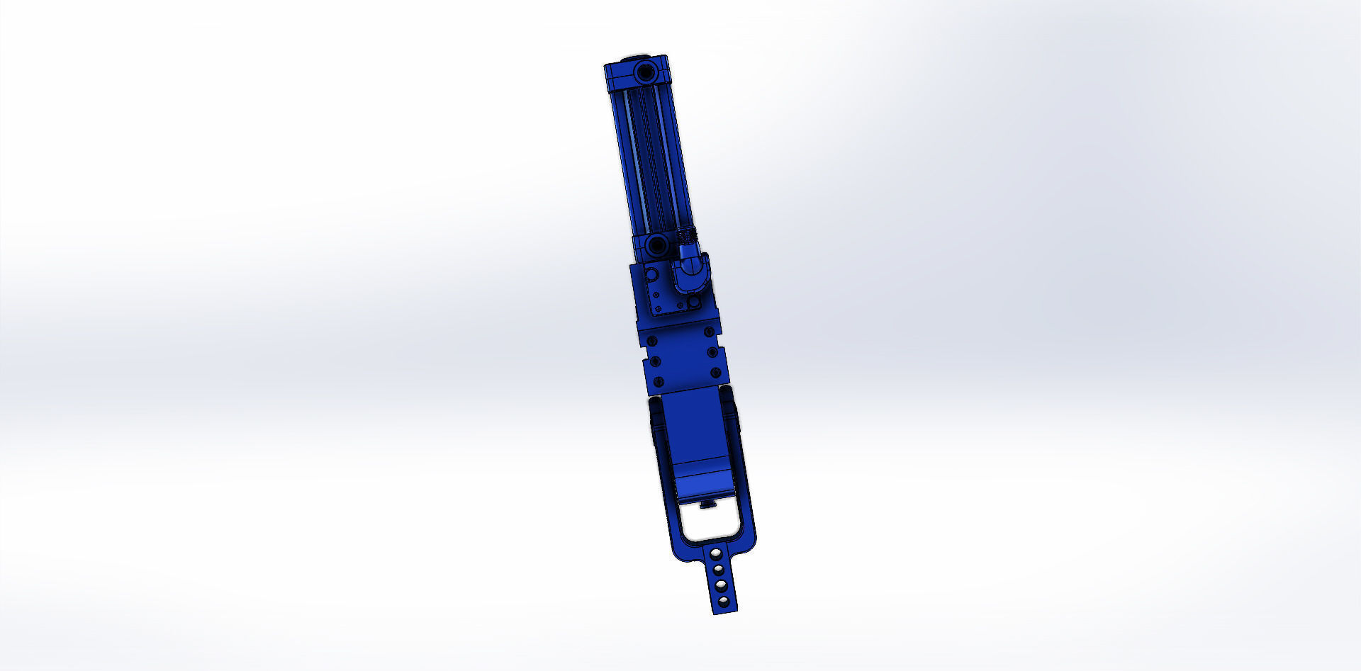 Grampo Pneumatico UCBP 40 Pneumatic Clamp 3D model_18