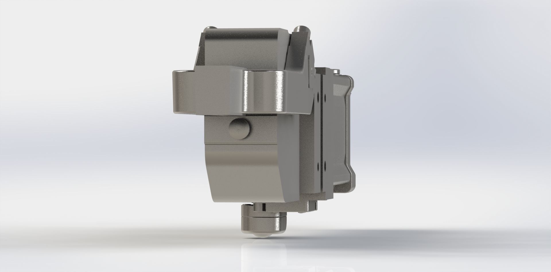 Grampo Pneumatico UCBP 40 Pneumatic Clamp 3D model_13