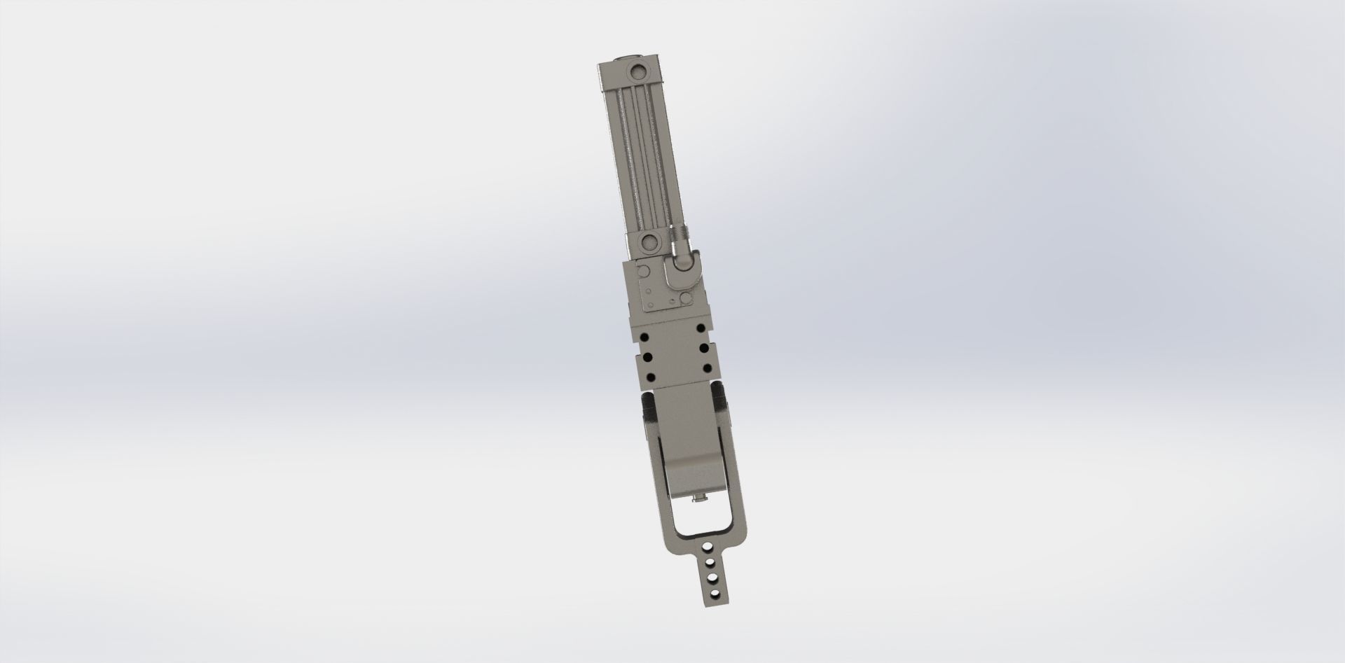 Grampo Pneumatico UCBP 40 Pneumatic Clamp 3D model_5