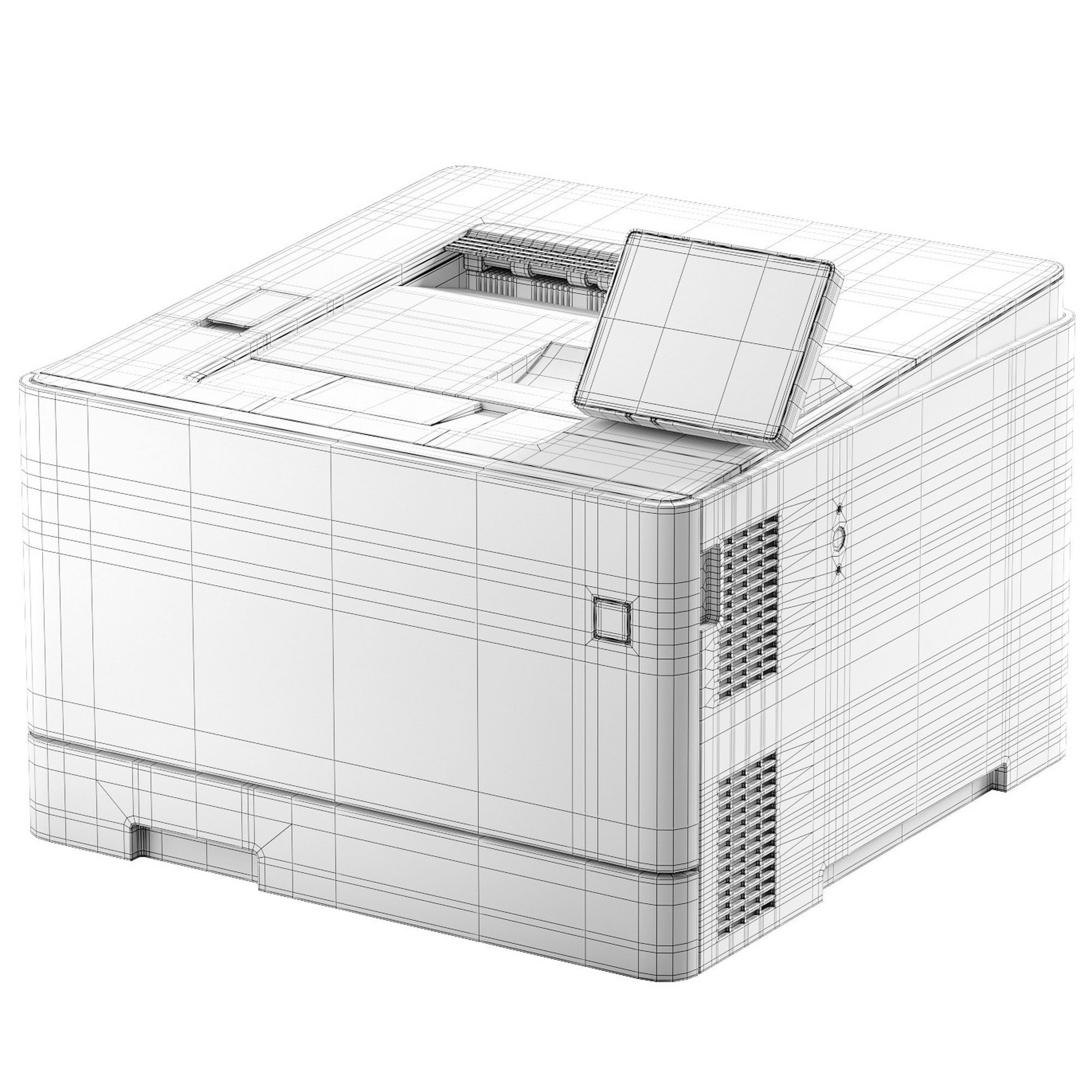 Canon i-SENSYS LBP664Cx 3D model_5