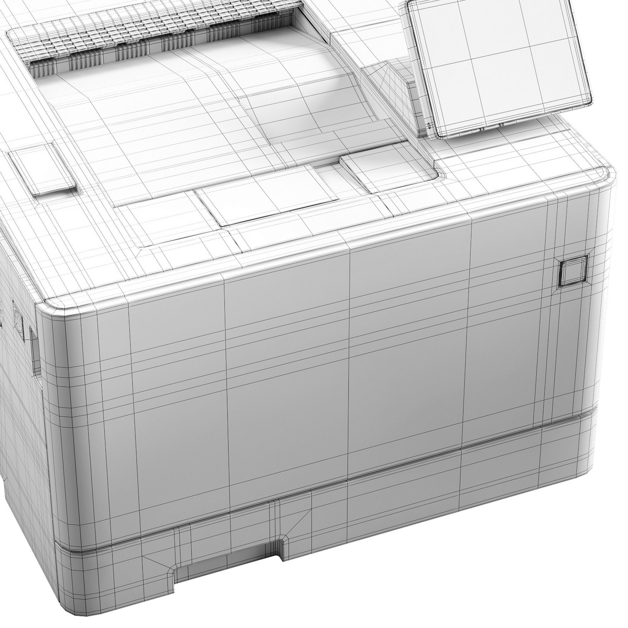 Canon i-SENSYS LBP664Cx 3D model_6