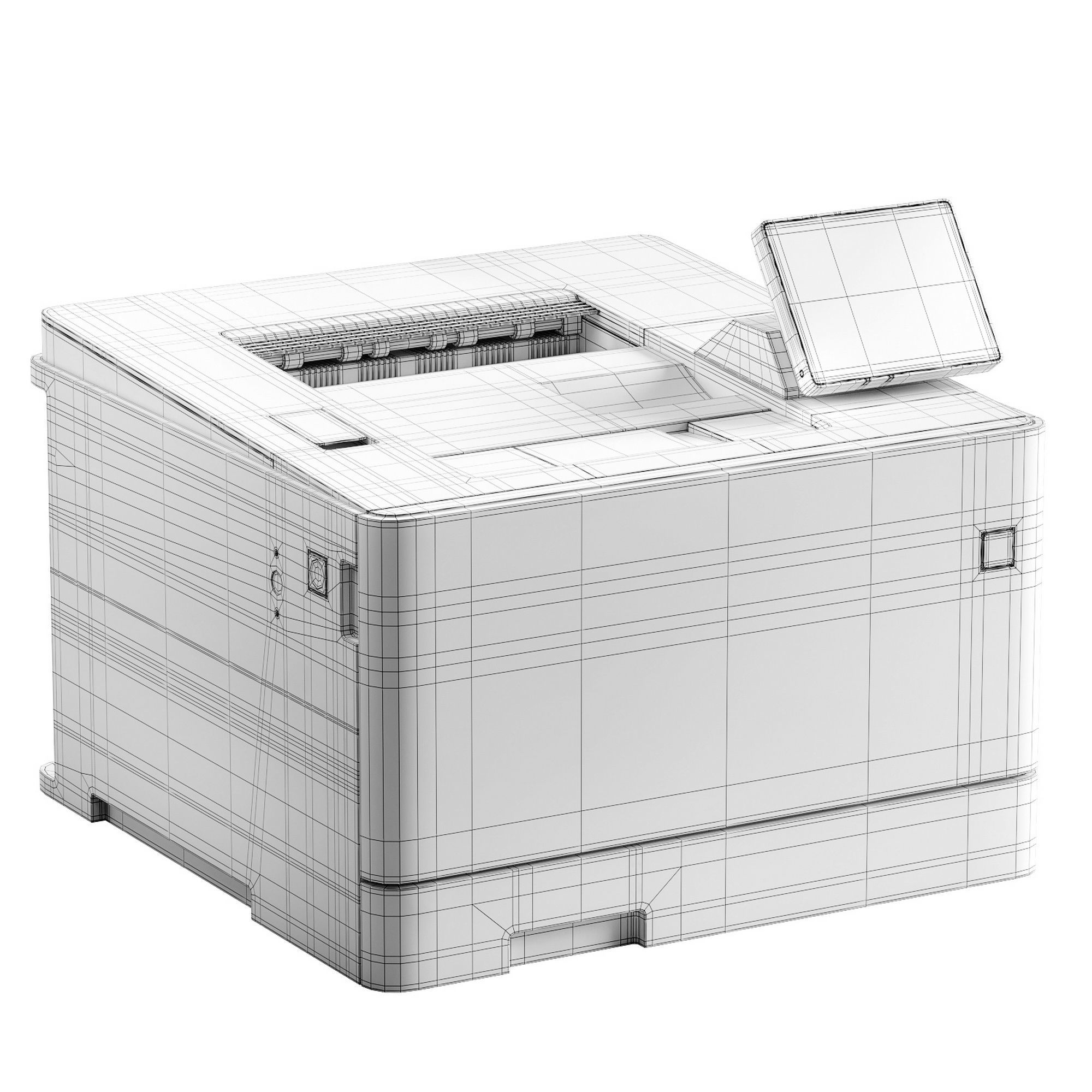 Canon i-SENSYS LBP664Cx 3D model_4