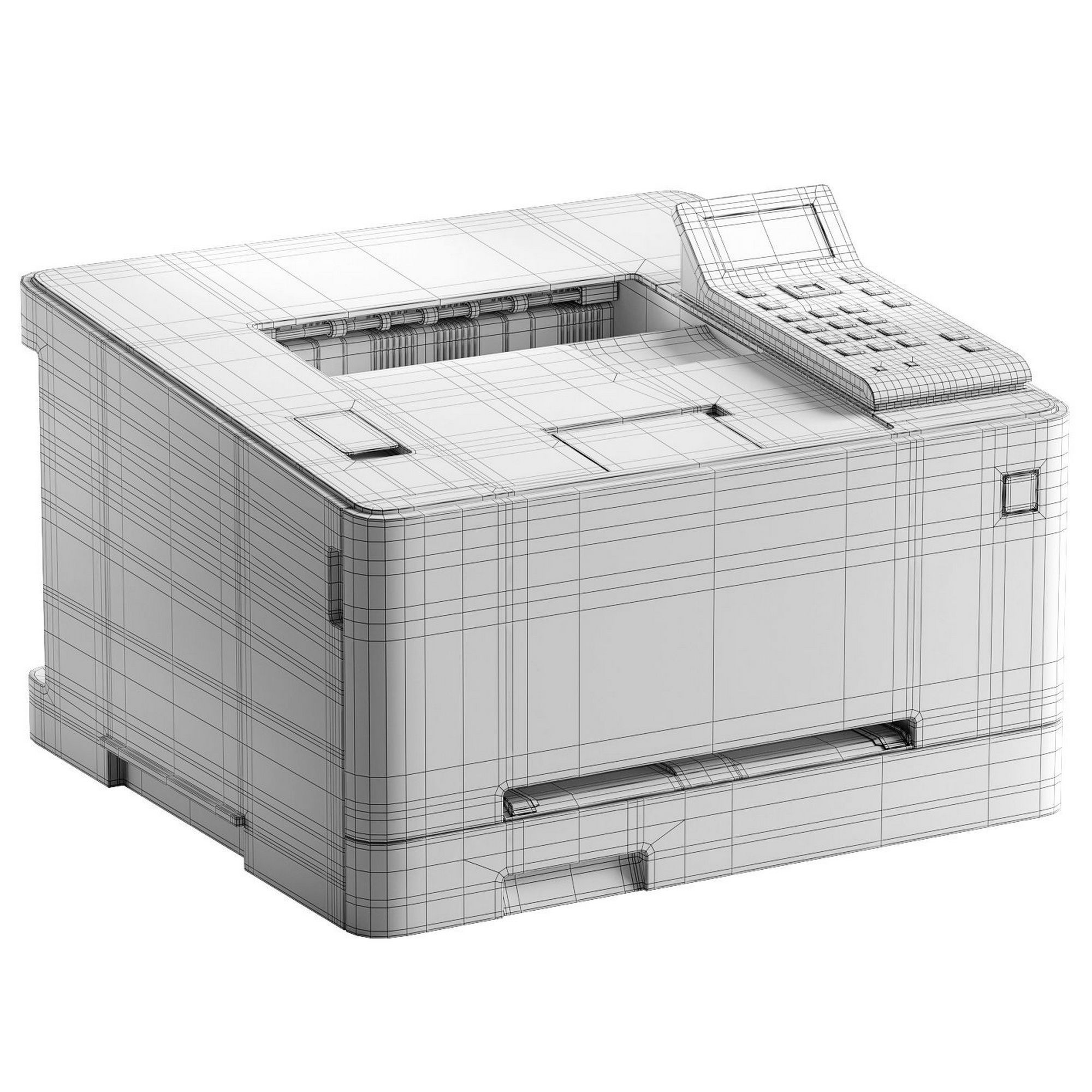 Canon i-SENSYS LBP633CDW 3D model_4