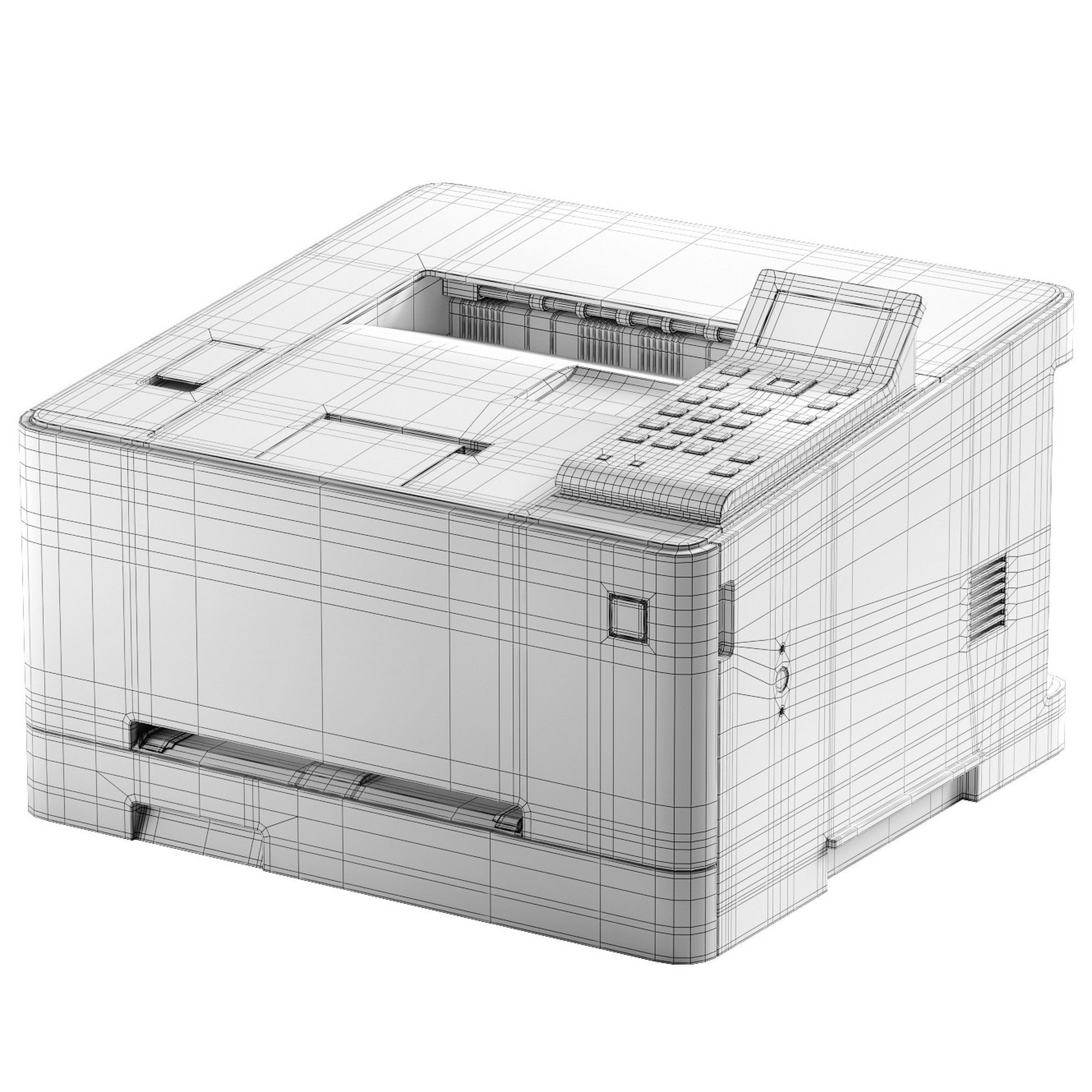 Canon i-SENSYS LBP633CDW 3D model_5