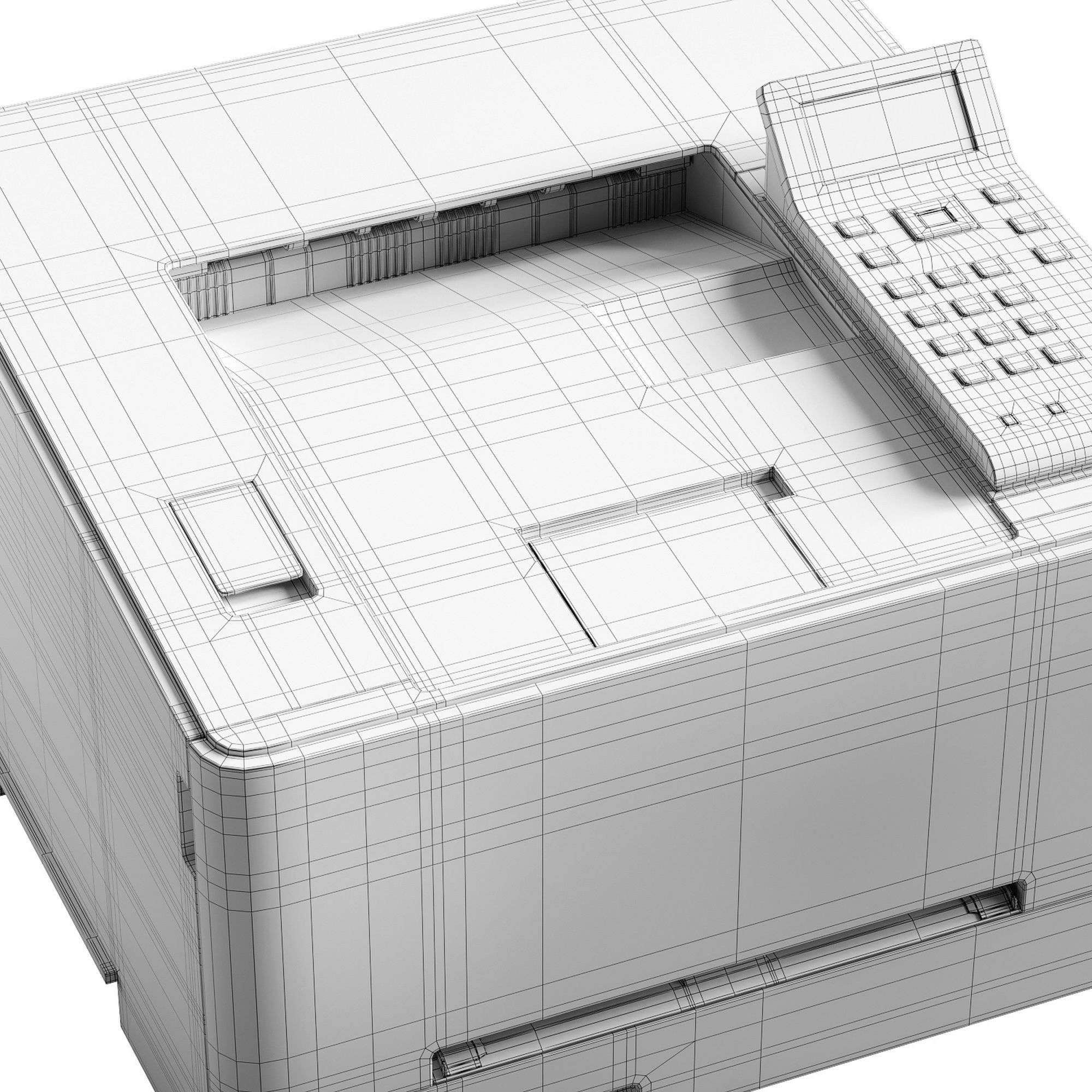 Canon i-SENSYS LBP633CDW 3D model_6