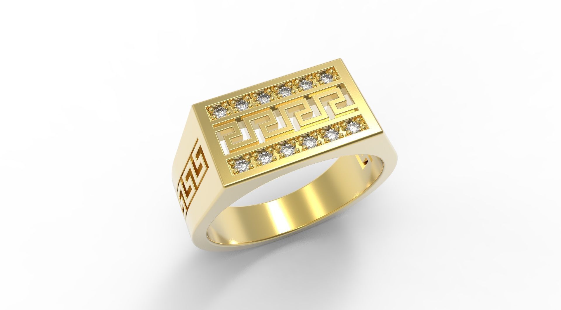 Border Ring 3D print model_1