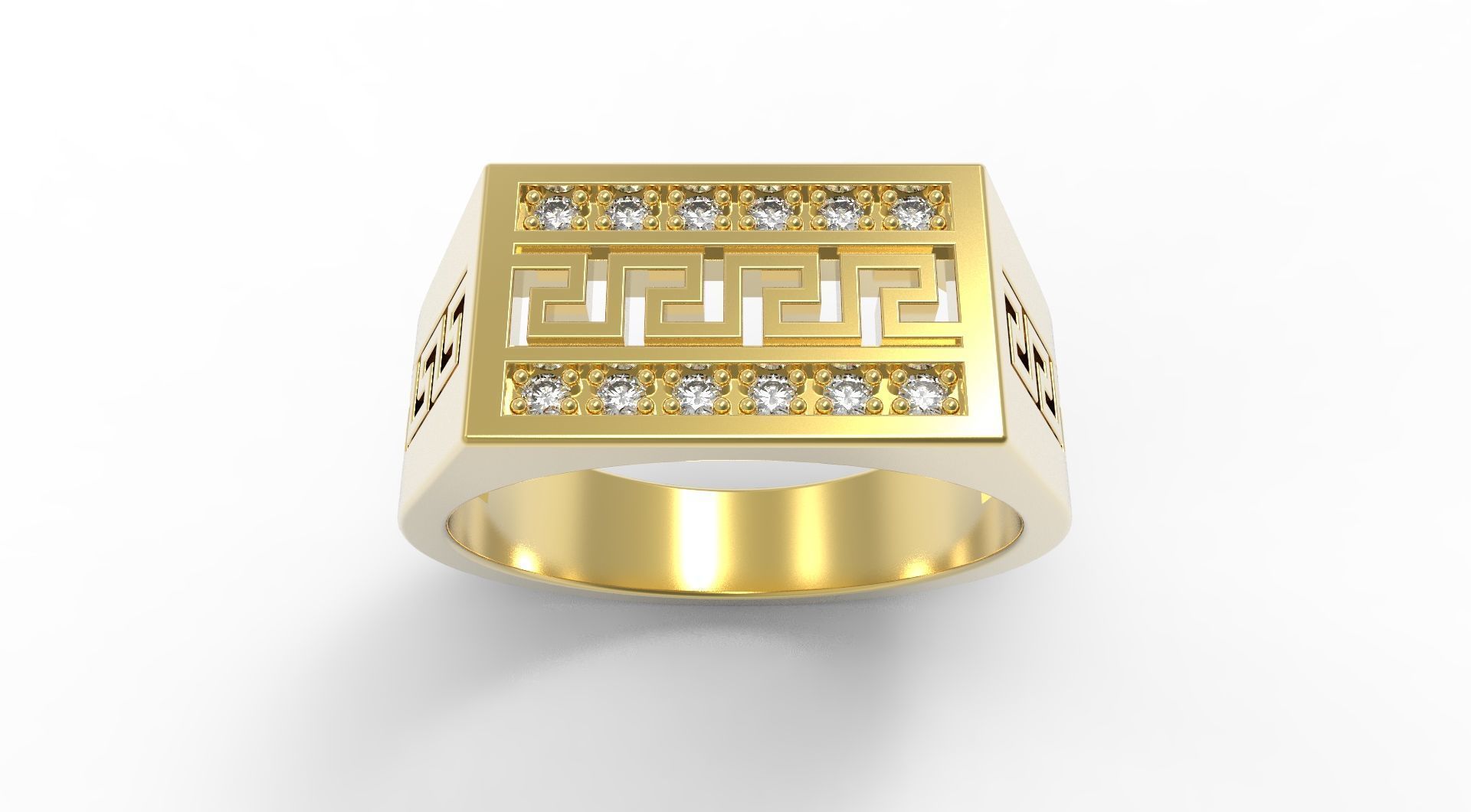 Border Ring 3D print model_2