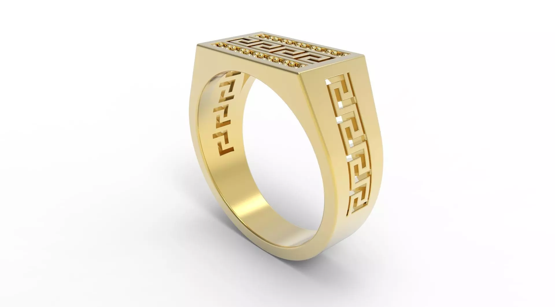Border Ring 3D print model_0