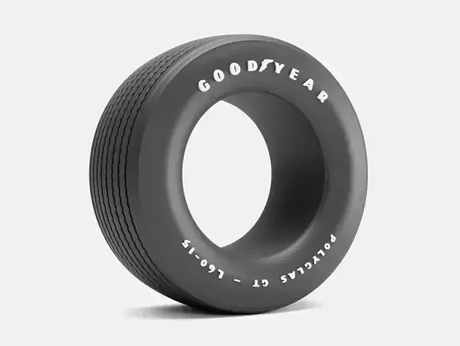 15x10 Goodyear Polyglas GT L60-15 Tire