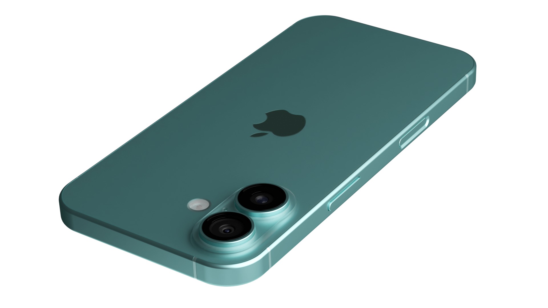 Apple iPhone 16 Teal 3D model_10