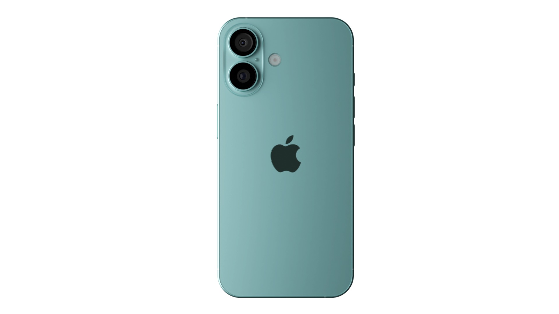 Apple iPhone 16 Teal 3D model_1
