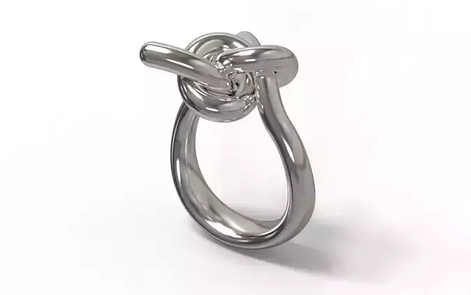 Single knot ring