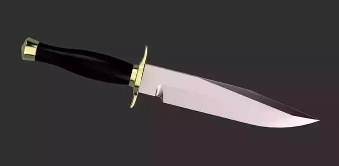 Resident Evil 2 Remake - Claire Redfield combat knife 3D print model