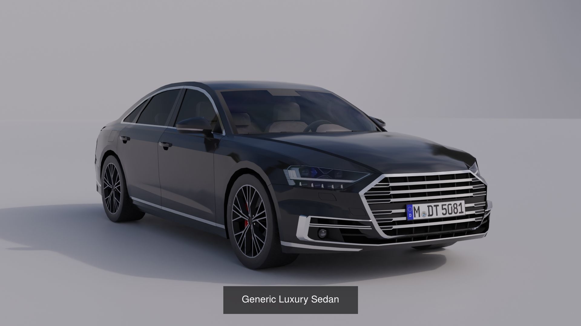 Generic Car Pack v2 3D Model Collection_16