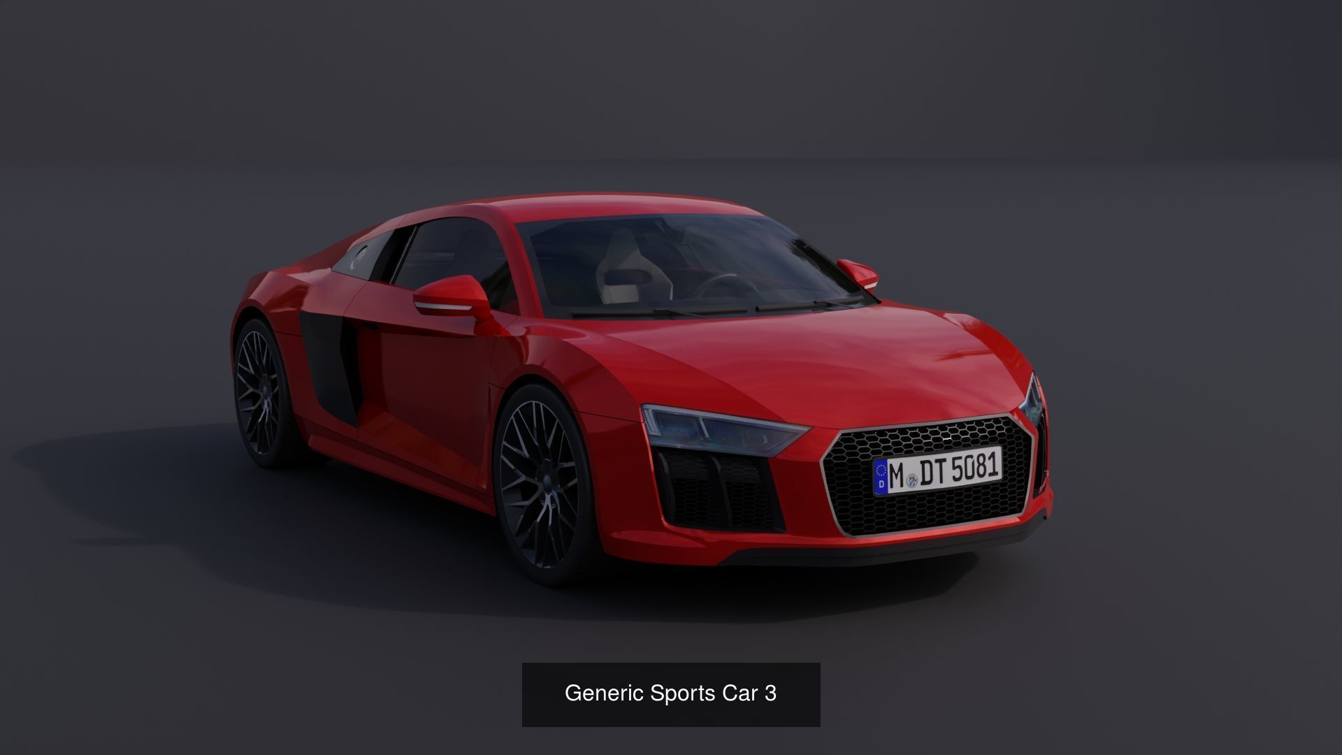Generic Car Pack v2 3D Model Collection_7