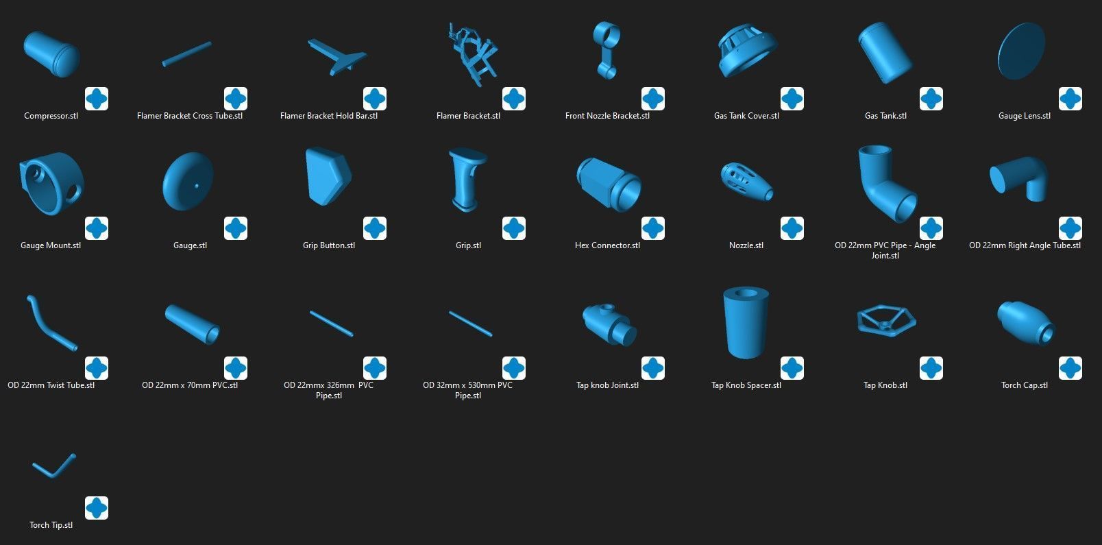 1313 Boba Fett One12 Scale Custom STL Files 3D print model_1