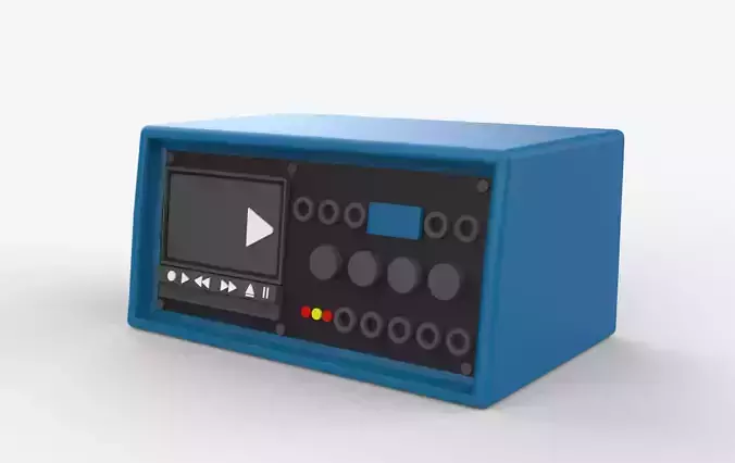 Tape deck  3D model