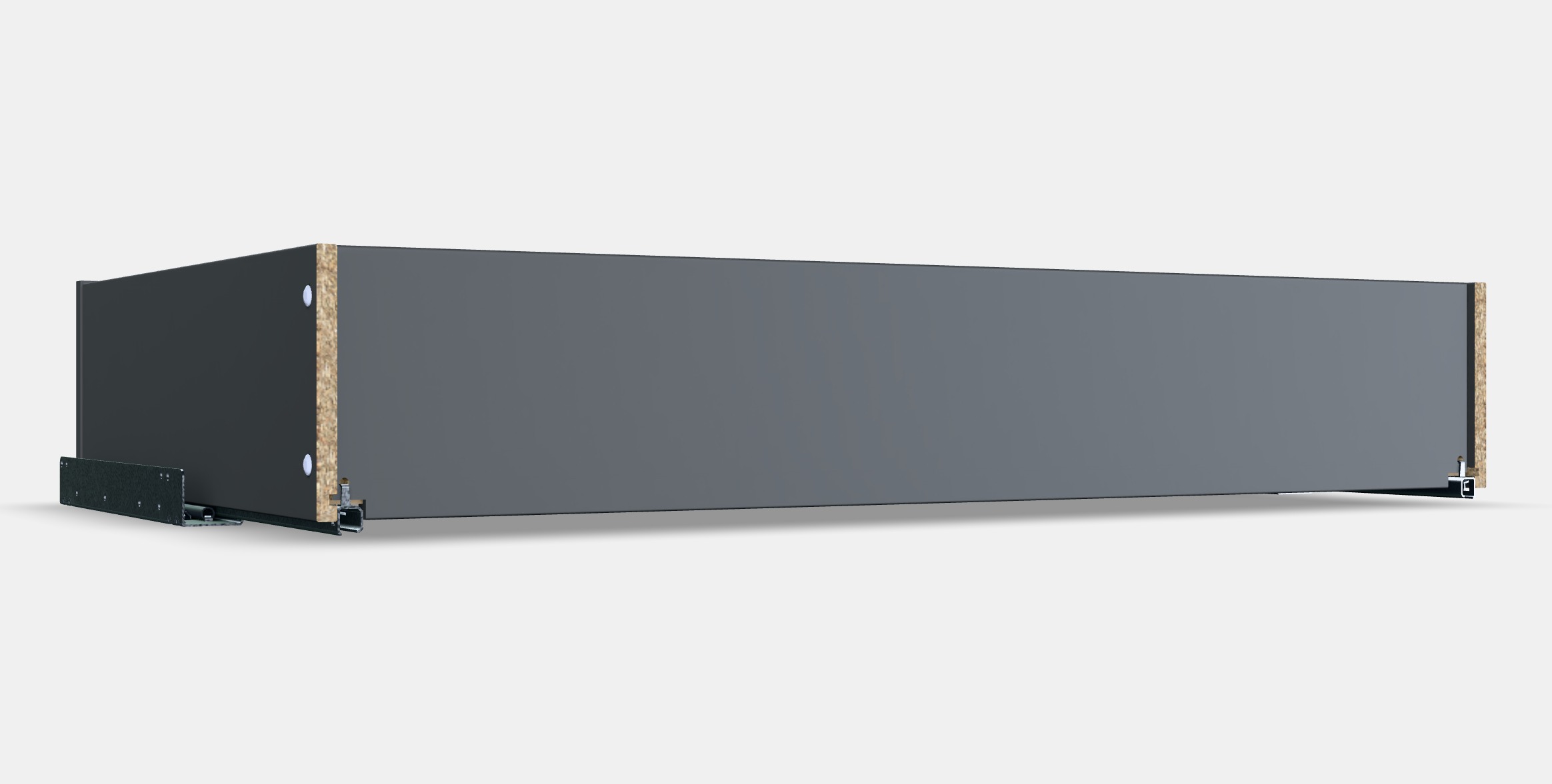 KOMPLEMENT Drawer with framed glass front 6 Low-poly 3D model_2