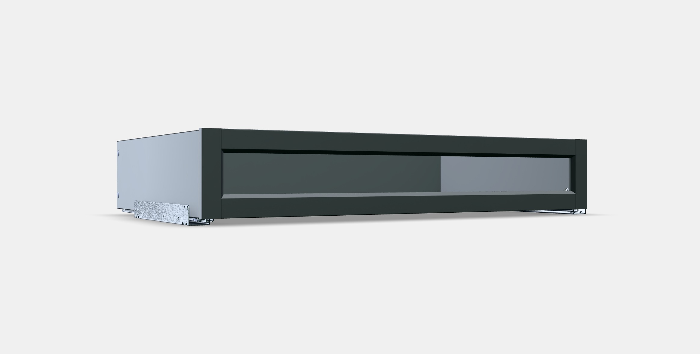 KOMPLEMENT Drawer with framed glass front 6 Low-poly 3D model_9