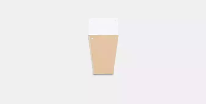 PAX Add-on corner unit with 4 shelves 9 Low-poly 3D model