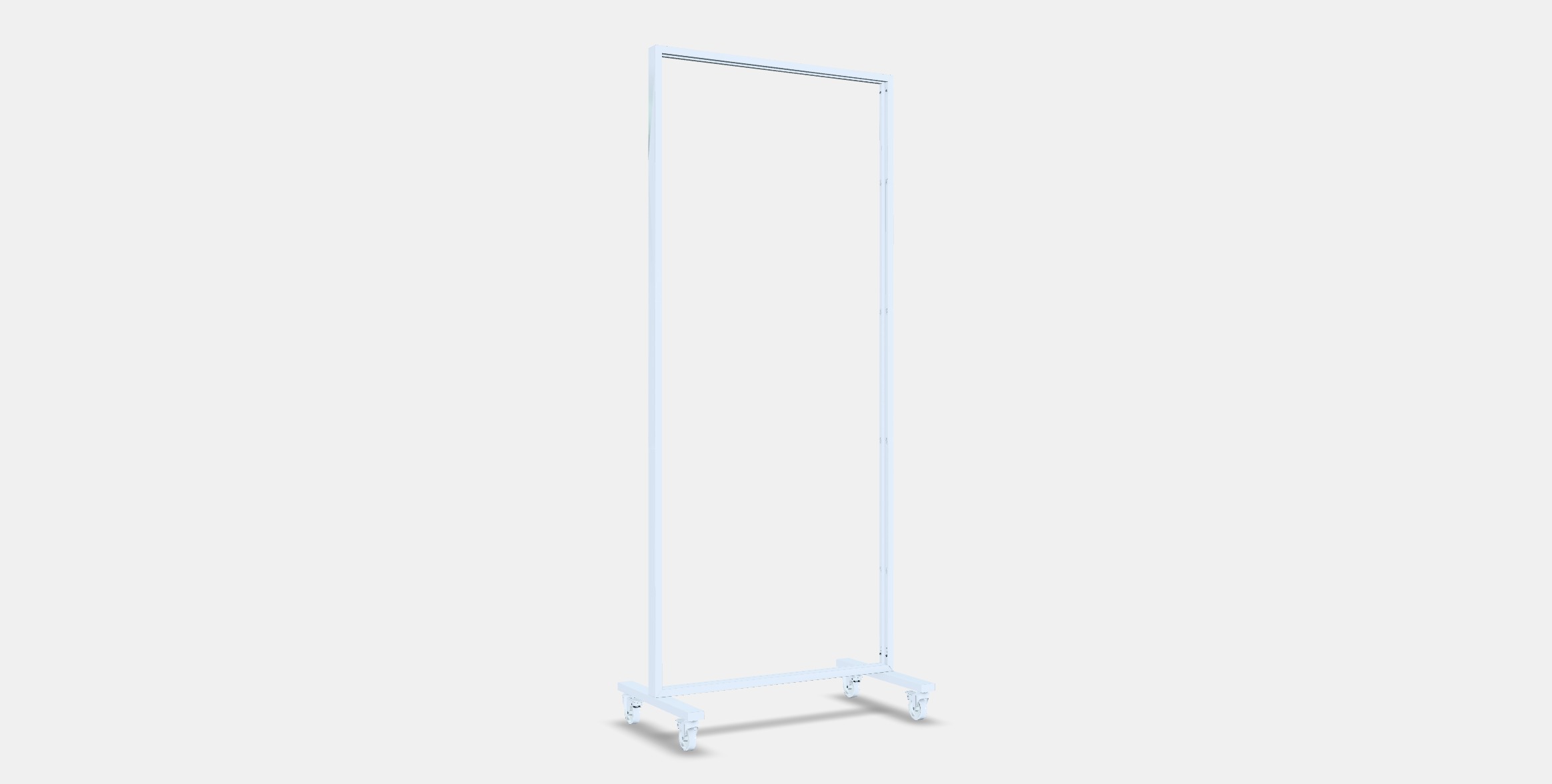 MITTZON Frame with castors Low-poly 3D model_16