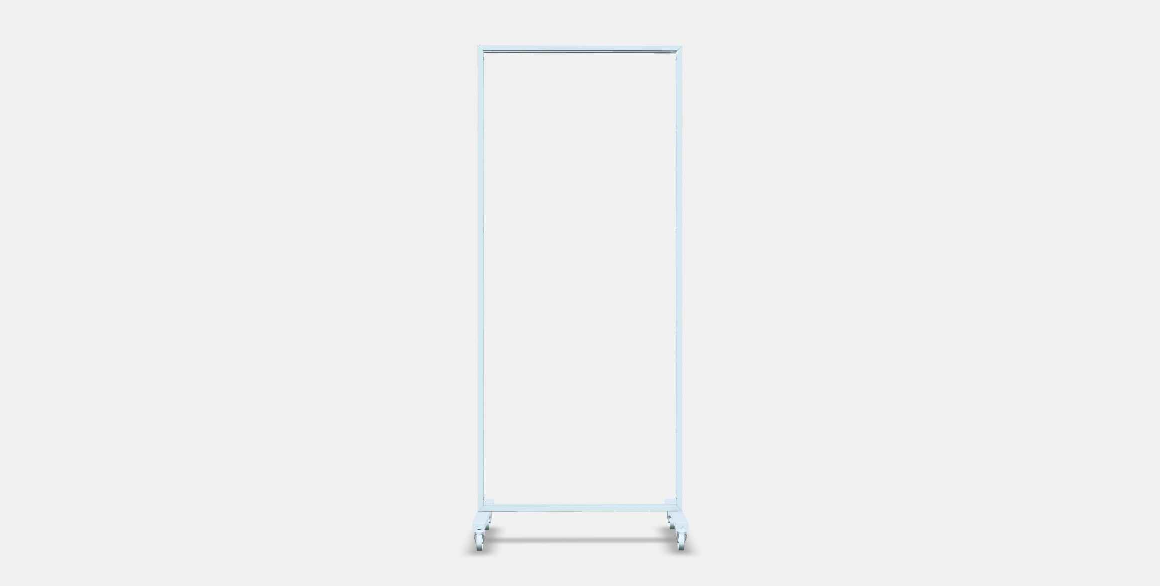 MITTZON Frame with castors Low-poly 3D model_10