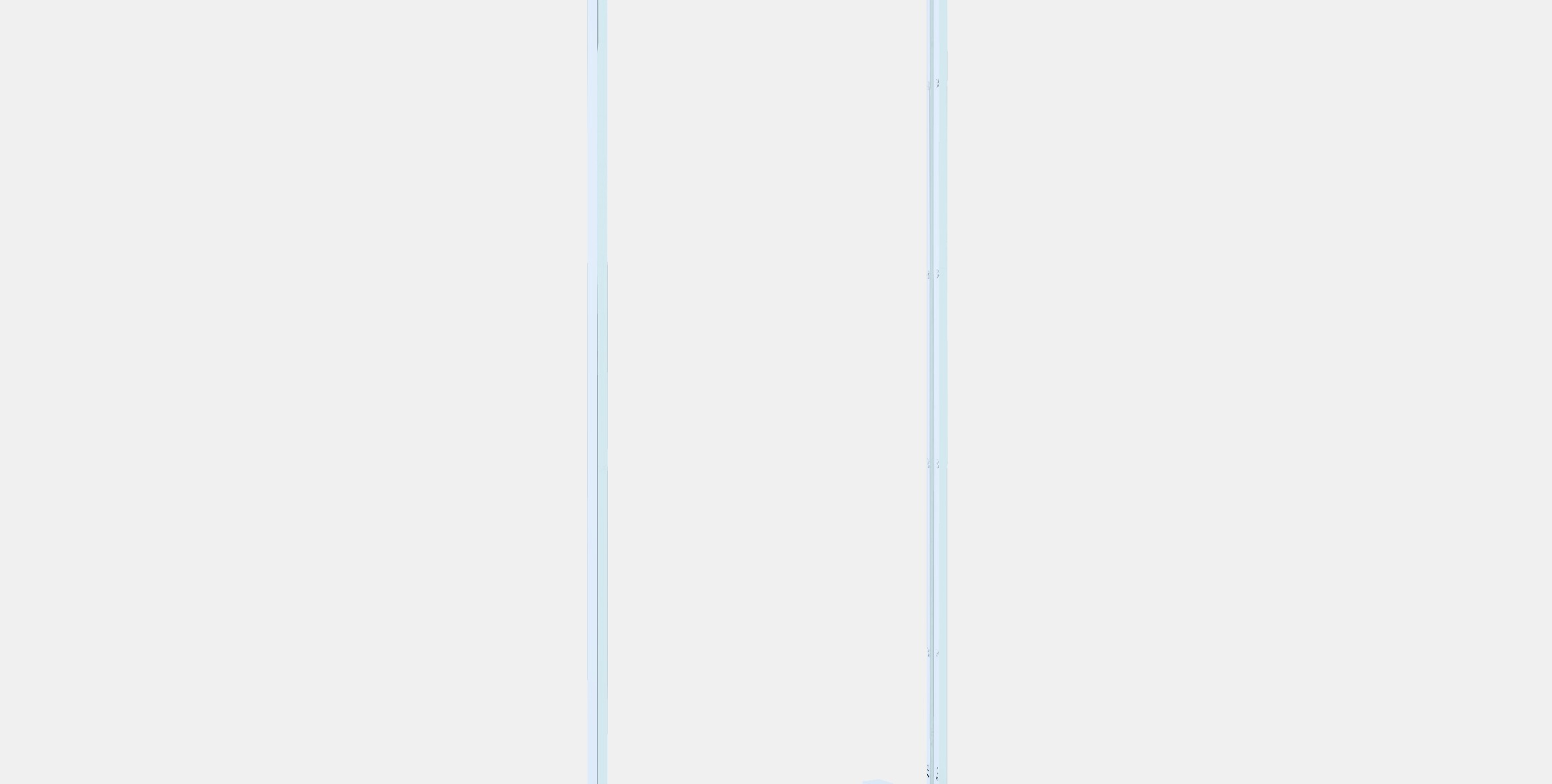 MITTZON Frame with castors Low-poly 3D model_9