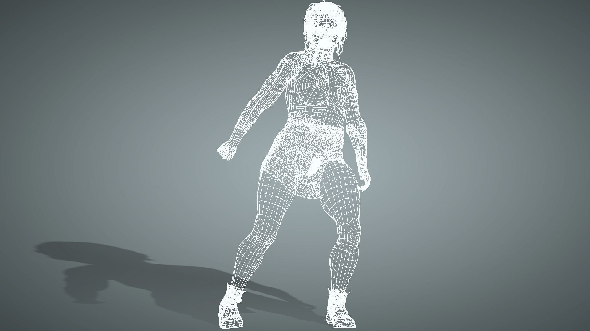 Dancer 3D model_11