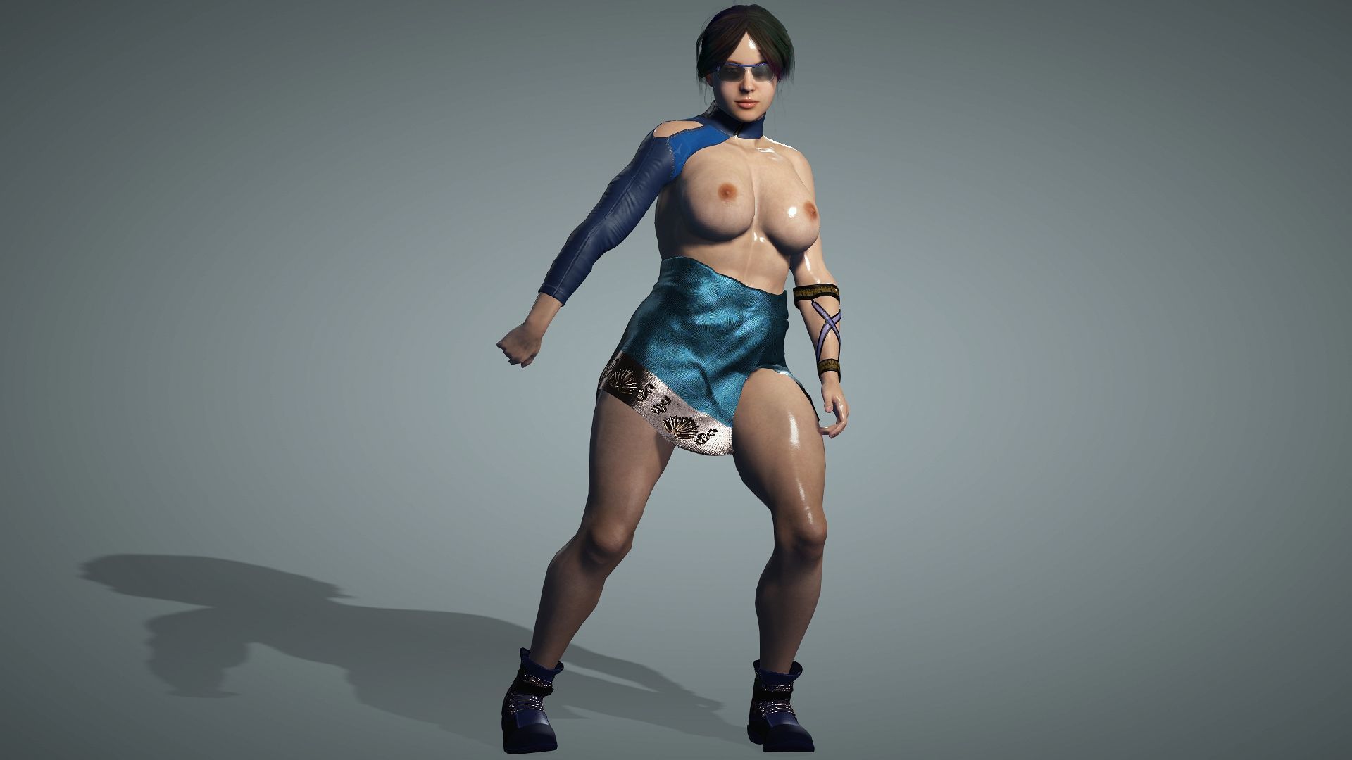 Dancer 3D model_9
