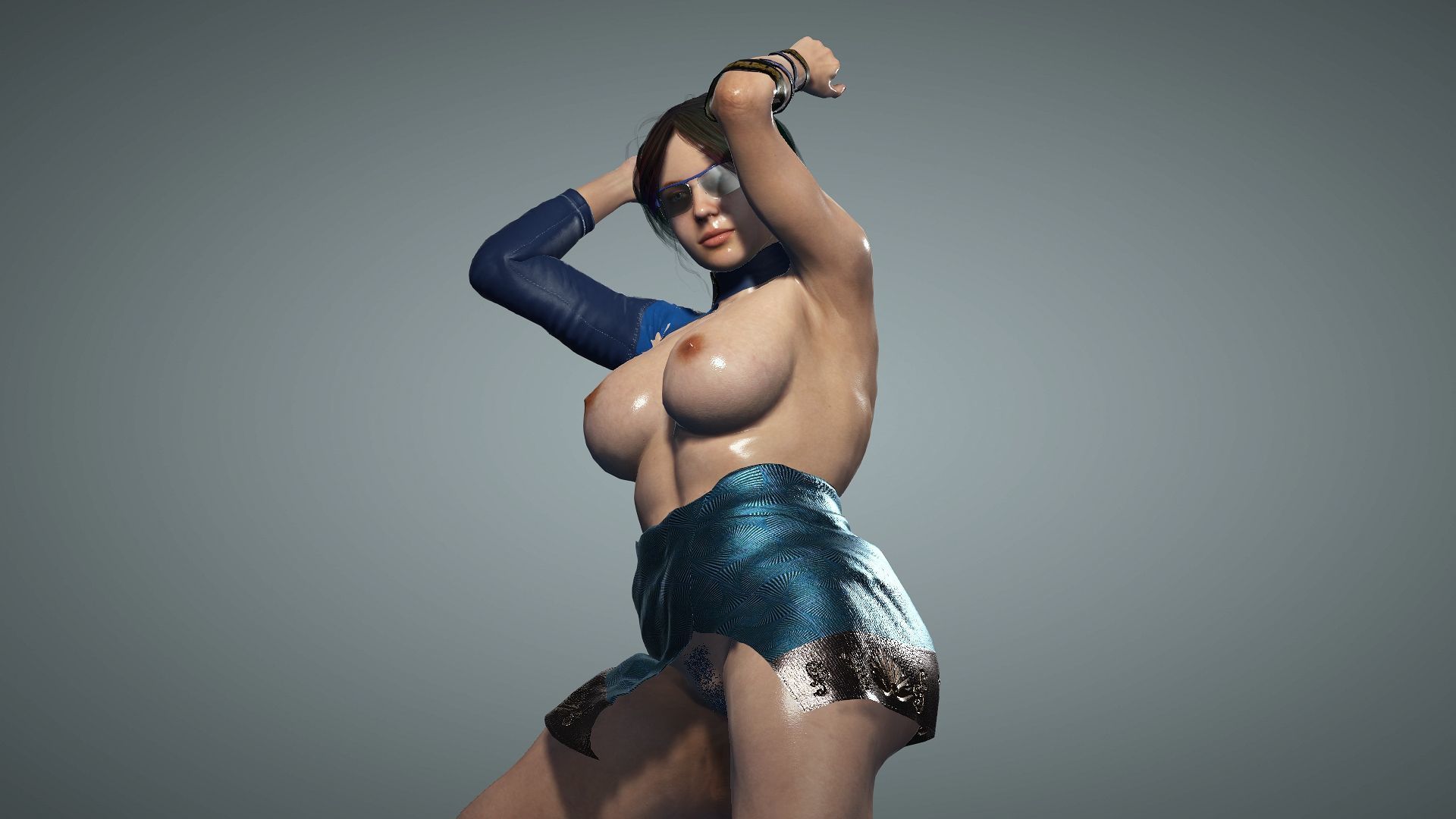 Dancer 3D model_2