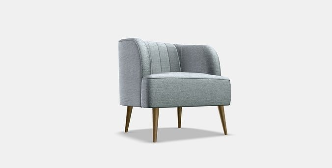 FULLOSA Armchair Low-poly 3D model