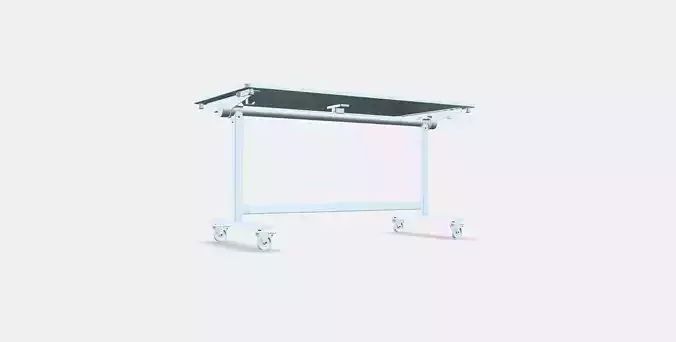 MITTZON Foldable table with castors