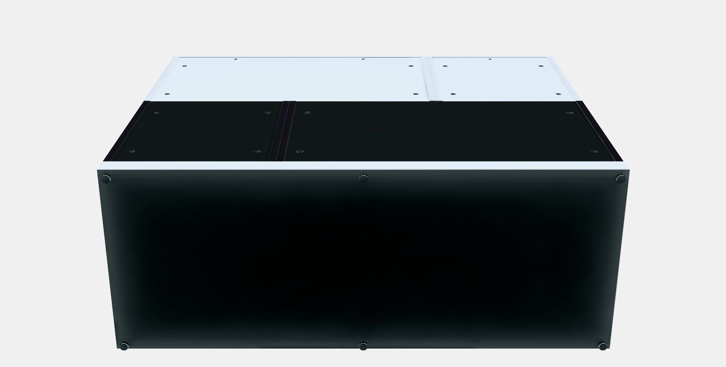 NORDLI Chest of 8 drawers 7 Low-poly 3D model_8