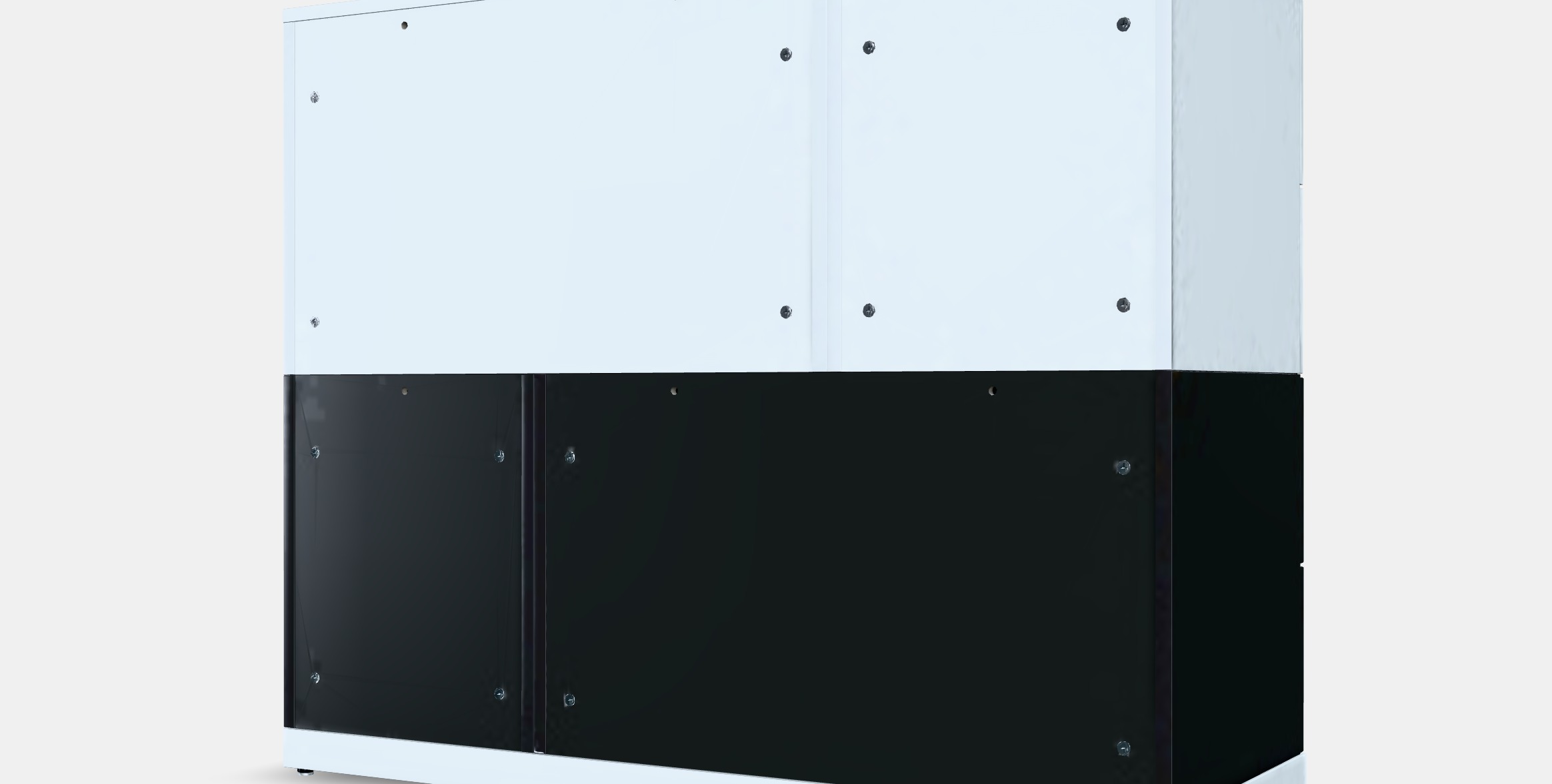 NORDLI Chest of 8 drawers 7 Low-poly 3D model_6