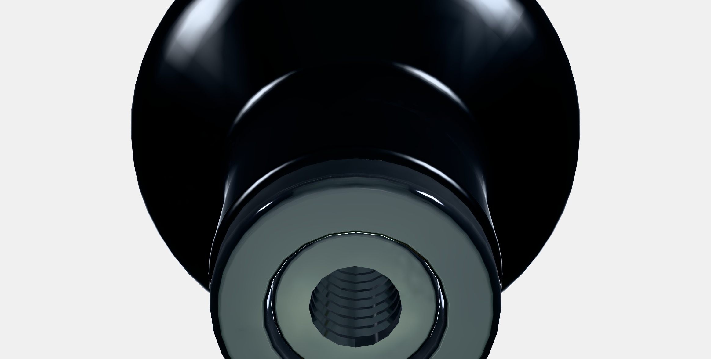 KLINGSTORP Knob 2 Low-poly 3D model_8