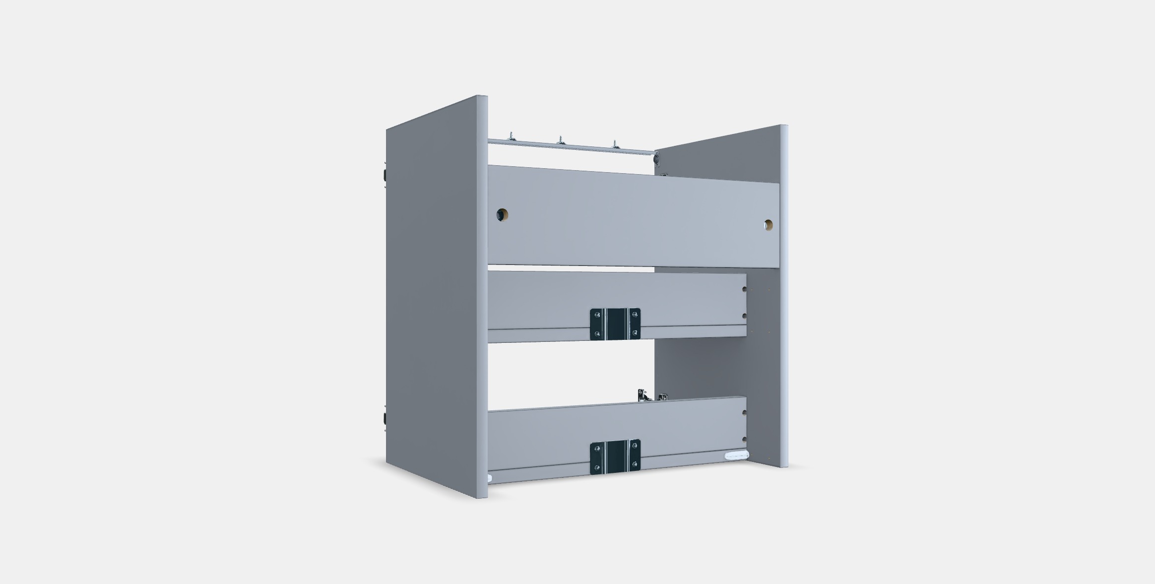 ENHET Base cb f washbasin w shelf 1 Low-poly 3D model_16