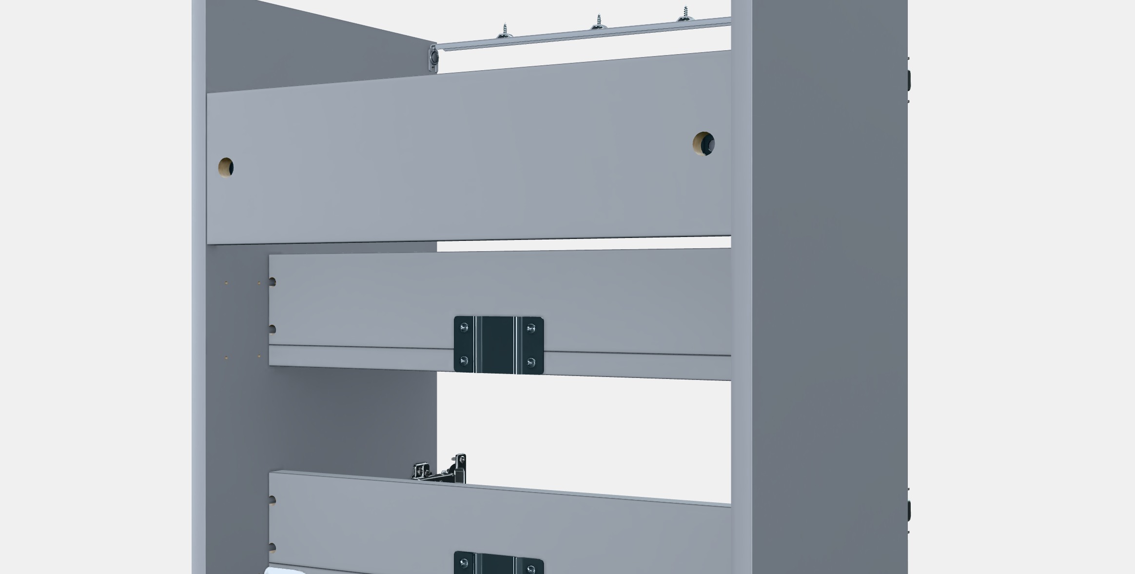 ENHET Base cb f washbasin w shelf 1 Low-poly 3D model_3